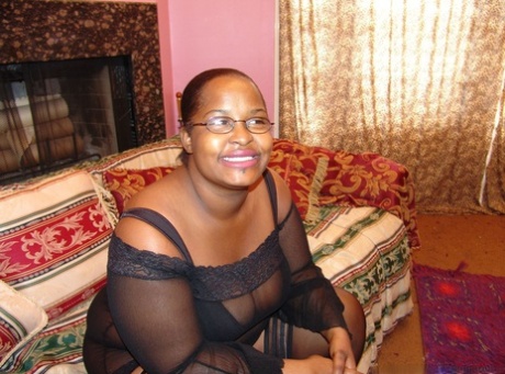 Fat black chick gets covered in sperm during the course of MMF sex 38274800