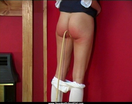 Schoolgirls are left with welt marks after being caned by a Headmaster 67128505