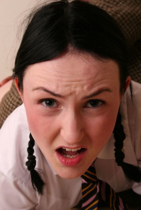 British schoolgirl has her ass spanked and paddled by an old man 93256170
